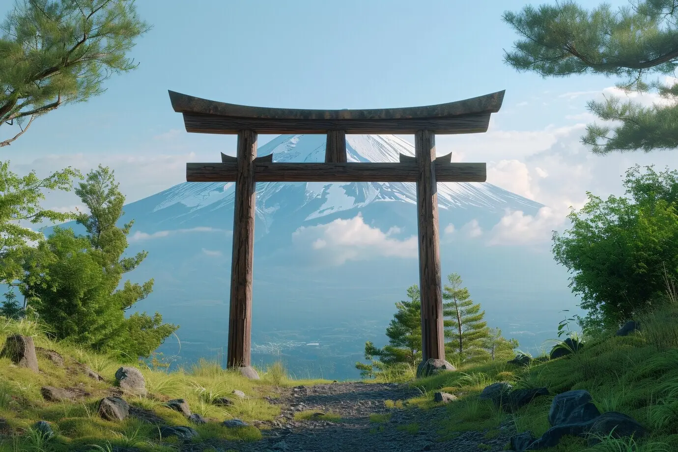 Architektur eines antiken Denkmals zur Feier des Welterbetags